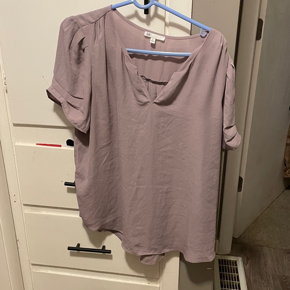 DR2 Women's Blouse in Soft Lavender